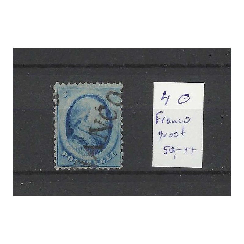 Nederland 4 Willem III "FRANCO" zonder kastje groot VFU/gebr CV 50+ € Nederland 4 Willem III "FRANCO" zonder kastje groot VFU/gebr CV 50+ €