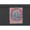 Netherlands 47B Wilhelmina "AMSTERDAM-9  1896 small round cancel VFU/used  CV 210+ €
