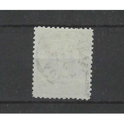 Nederland 48 Wilhelmina "SAS van GEND 1897" kleinrond VFU/gebr  CV 575+ €