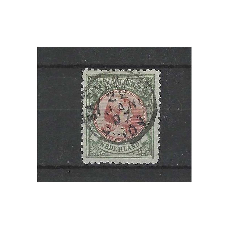 Nederland 48 Wilhelmina "SAS van GEND 1897" kleinrond VFU/gebr CV 575+ € Nederland 48 Wilhelmina "SAS van GEND 1897" kleinrond VFU/gebr CV 575+ €