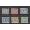 Nederland 50-55 Cijfer 1899  MNH/postfris  CV 75 €