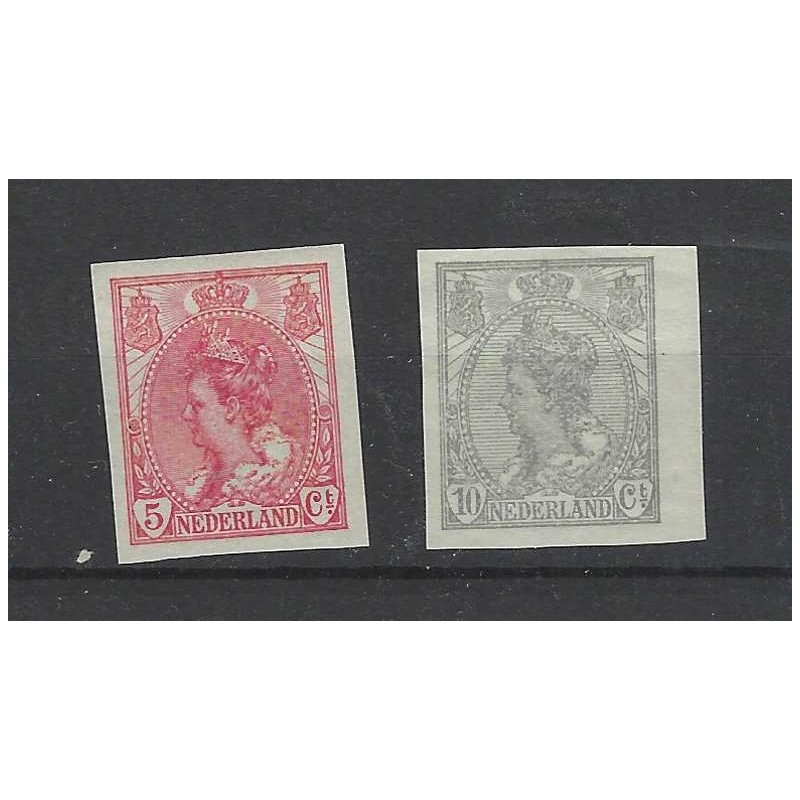 Nederland 82-83 Wilhelmina MNH/postfris CV 32 € Nederland 82-83 Wilhelmina MNH/postfris CV 32 €
