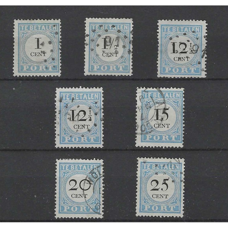 Nederland P3A-P11A Type IV VFU/gebr CV 665 € Nederland P3A-P11A Type IV VFU/gebr CV 665 €