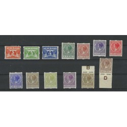 Netherlands R19-31 Two-sided Syncopated perforation m. wm.  MNH CV 440 €