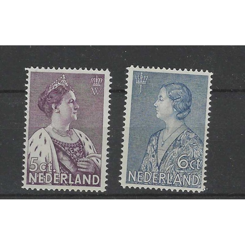 Nederland 265-266 Crisis zegels MNH/postfris CV 67 € Nederland 265-266 Crisis zegels MNH/postfris CV 67 €