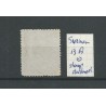 Suriname  13A  Willem III with STOMP numeral dot cancel VFU/used  CV 60+ €
