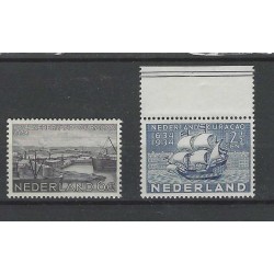 Netherlands 267-268 Curaçao-stamps MNH  CV 80 €