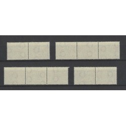 Nederland 356A-D  Guilloche Combinaties MNH/postfris CV 98 €