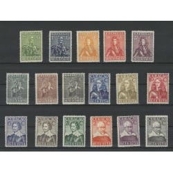 Curaçao 104-120  GEZAG   MNH  CV 700 € certificate !