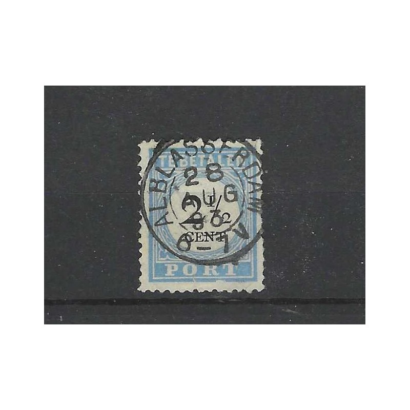 Nederland P5D-III Port 1881 "ALBLASSERDAM 1893" VFU/gebr CV 20+ € Nederland P5D-III Port 1881 "ALBLASSERDAM 1893" VFU/gebr CV 20+ €