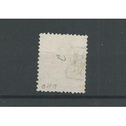 Suriname 11C Willem III 1873  VFU/used  CV 50,++ € Cancel !!
