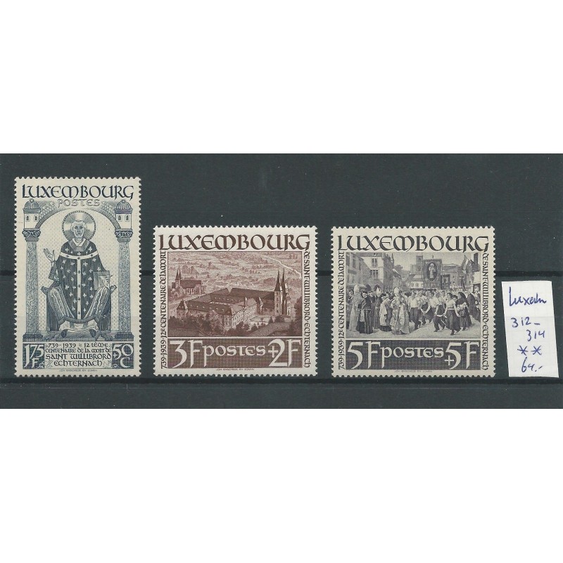 Luxembourg  312-314  MNH  CV 64 €