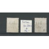 Suriname 30 and 30a  Provisional issue VFU/used  CV 150 €
