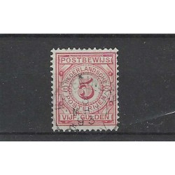 Nederland PW6 Postbewijs "WAGENINGEN 1893" kleinrond VFU/gebr  CV 30++ €