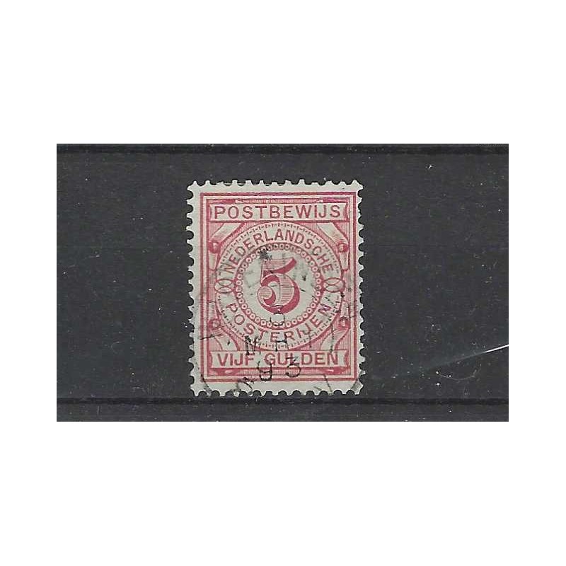 Nederland PW6 Postbewijs "WAGENINGEN 1893" kleinrond VFU/gebr  CV 30++ €