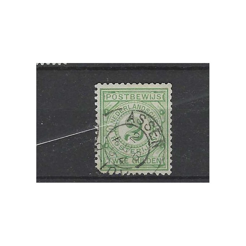 Nederland PW3 Postbewijs "ASSEN 1894" kleinrond VFU/gebr  CV 90++ €