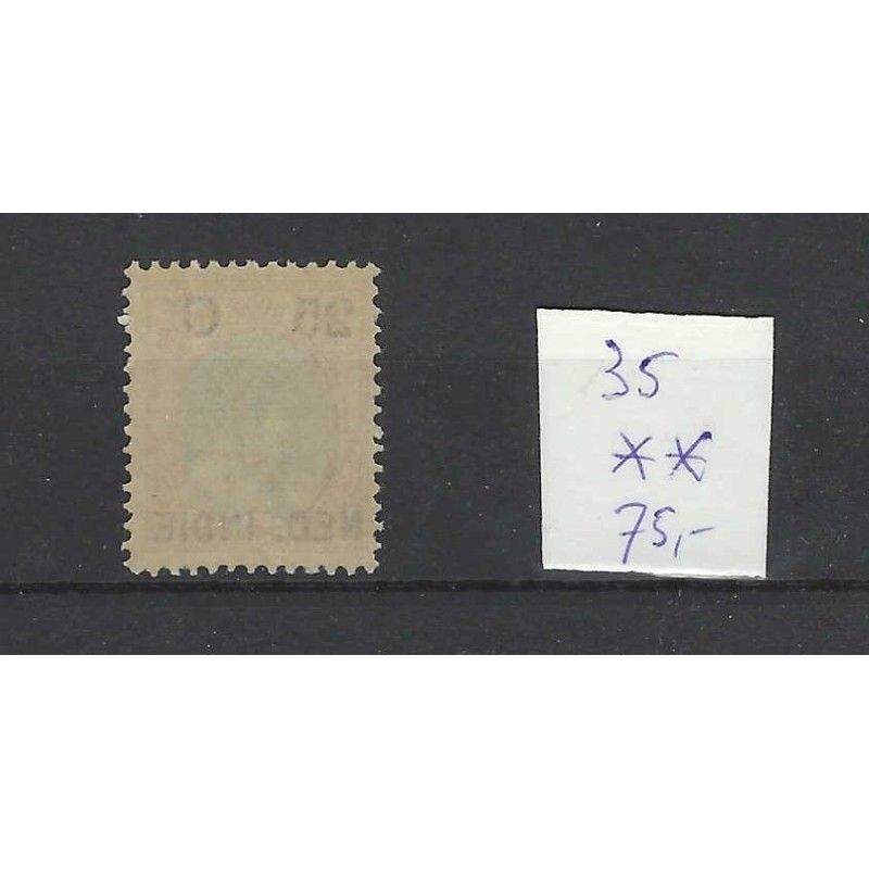 Dutch East Indies 35  Provisional stamp  MNH  CV  75 €