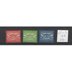 Netherlands  LP1-3  Airmail MNH  CV 250 €