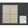 Suriname 60 block of 4 Kroontjes-overprint  VFU/used  CV 10+ €