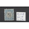 Netherlands P7B-III  Postage due 1881met numeral dot cancel 190 VFU/used  CV 55+ €