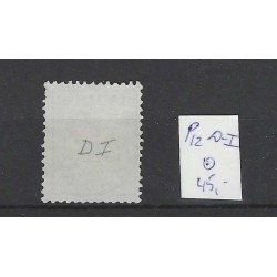 Netherlands P12D-I  Postage due 1881 "SCHIEDAM 1894" small round cancel VFU/used  CV 45+ €