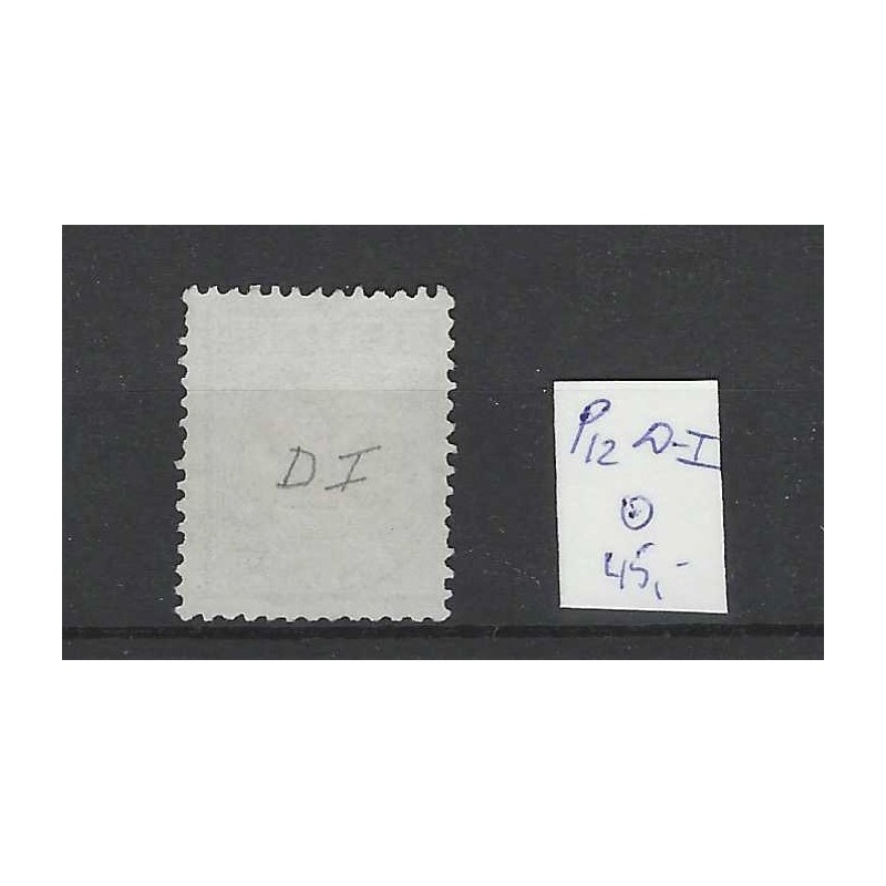 Nederland P12D-I  Port 1881 "SCHIEDAM 1894" kleinrond VFU/gebr  CV 45+ €