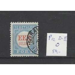 Nederland P12D-II  Port 1881  VFU/gebr  CV 50+ €