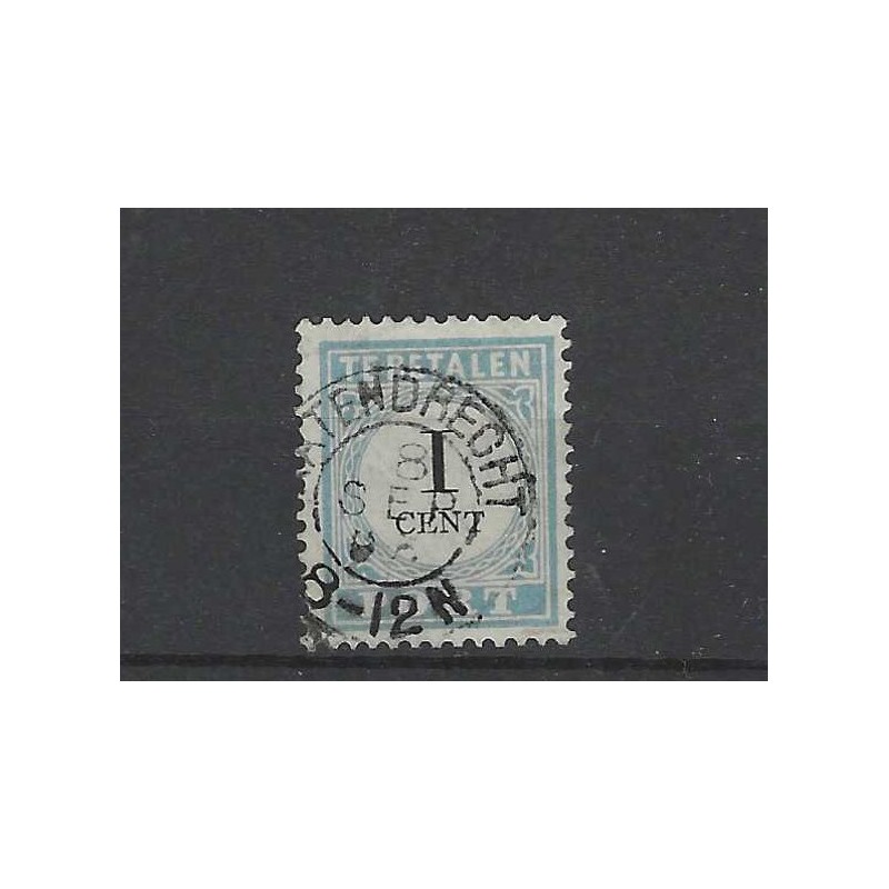 Nederland P3D-III  Port 1881 "KATENDRECHT 1896" kleinrond VFU/gebr  CV 25+ €