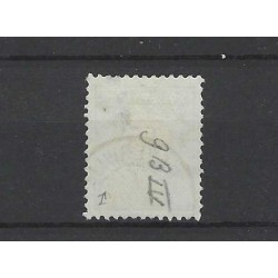 Nederland P9D-III  Port 1881 "BEVERWIJK1893" kleinrond VFU/gebr  CV 10+ €