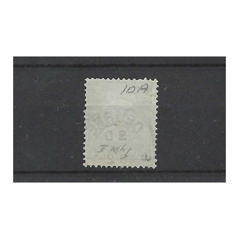 Netherlands P10A-I  Postage due 1881 "DEURNE 1892" small round cancel VFU/used  CV 20+ €