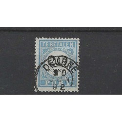 Nederland P10A-I  Port 1881 "DEURNE 1892" kleinrond VFU/gebr  CV 20+ €