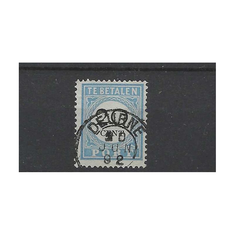 Nederland P10A-I  Port 1881 "DEURNE 1892" kleinrond VFU/gebr  CV 20+ €
