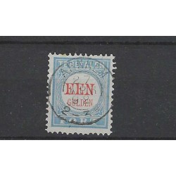 Nederland P12B-III Port 1881 "ARNHEM 1892" kleinrond VFU/gebr  CV 42,5+ €