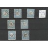 Nederland P3A-P11A type I Port 1881 VFU/gebr  CV 185+ €
