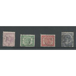 Suriname 4 LEUKE CANCELS  VFU/used  CV ?? €