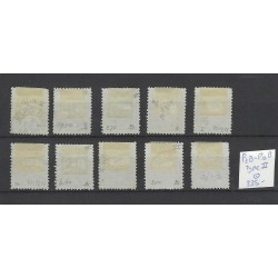 Nederland P3B-P12B  type II Port 1881 VFU/gebr  CV 335 €