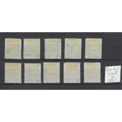 Nederland P3B-P12B  type II Port 1881 VFU/gebr  CV 335 €
