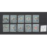 Nederland P3B-P12B  type II Port 1881 VFU/gebr  CV 335 €
