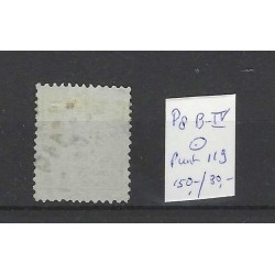 Nederland P8B-IV  Port 1881 puntstempel 119VFU/gebr  CV 180+ €