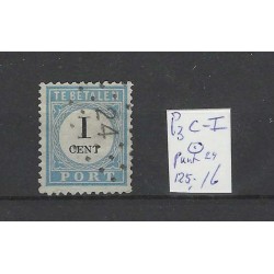 Nederland P3C-I  Port 1881 puntstempel 24 VFU/gebr  CV 131+ €