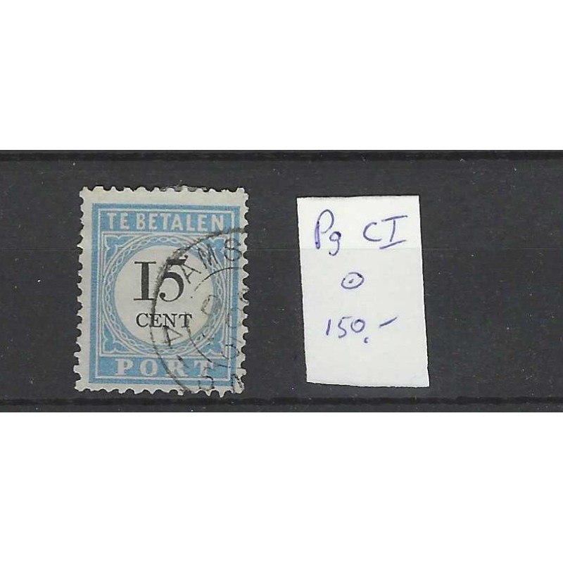 Nederland P9C-I  Port 1881  VFU/gebr  CV 150 €
