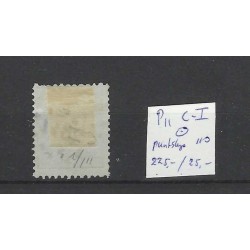 Netherlands P11C-I  Postage due 1881  numeral dot cancel 110 VFU/used  CV 250 €