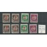 Suriname 202a-205a, 202b-205b Red Cross  VFU/used  CV 158 €