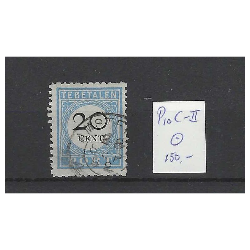 Nederland P10C-II  Port 1881 VFU/gebr  CV 150 €