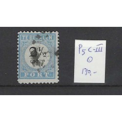 Nederland P5C-III  Port 1881 VFU/gebr  CV 130 €