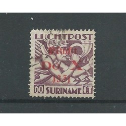 Suriname  LP12f  DO-X without dot  VFU/used  CV 190 €