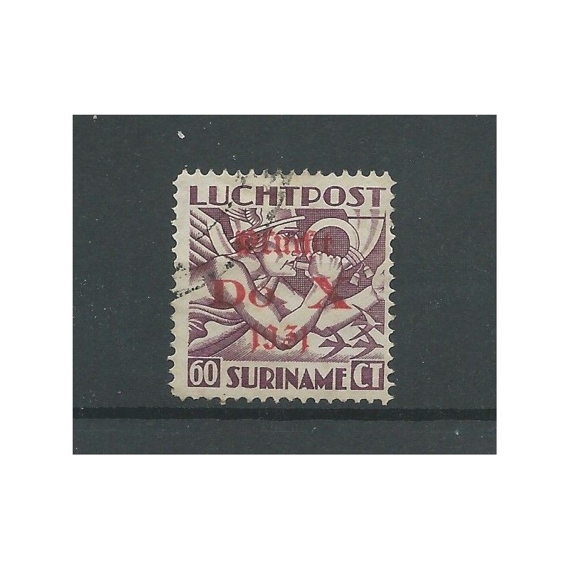 Suriname  LP12f  DO-X without dot  VFU/used  CV 190 €