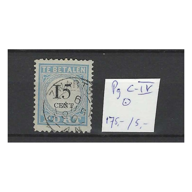 Nederland P9C-IV  Port 1881  VFU/gebr  CV 180 €