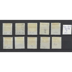 Nederland P3D-P12D Type III  Port 1881 VFU/gebr  CV 140 €
