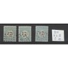 Nederland P8E  Type I, II, III  Port 1881 VFU/gebr  CV 195 €